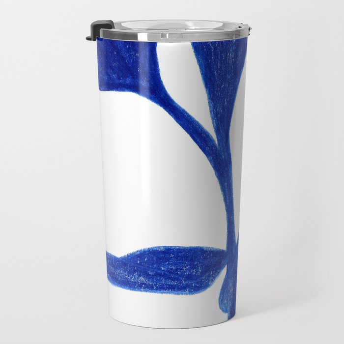 Plant blue  Travel Mug Gallery Image 3