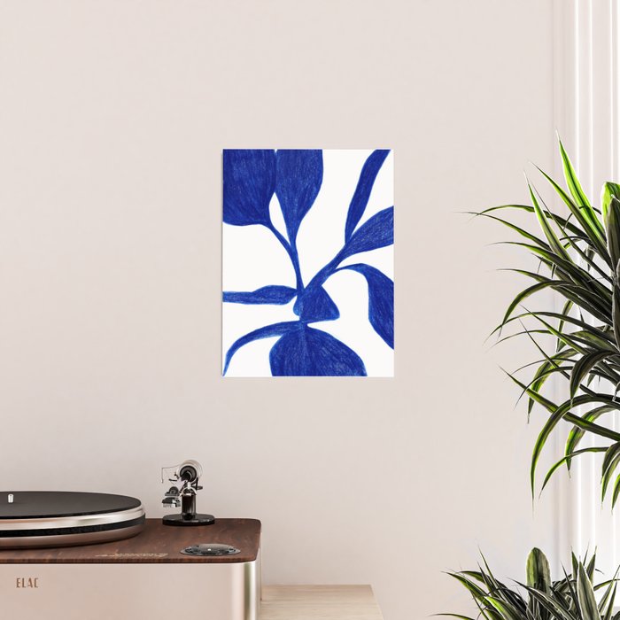 Plant blue  Poster Gallery Image 2