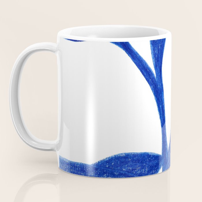 Plant blue  Coffee Mug Gallery Image 3