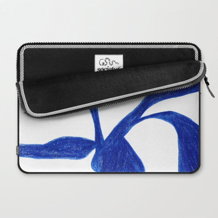 Plant blue  Laptop Sleeve Gallery Image 2