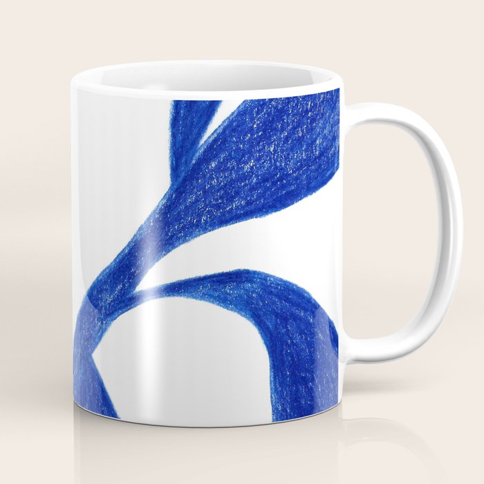 Plant blue  Coffee Mug Gallery Image 1