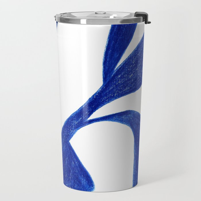Plant blue  Travel Mug Gallery Image 2