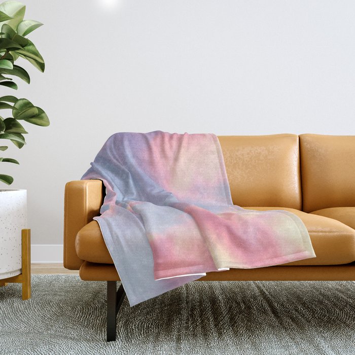 Whimsical Sky Throw Blanket Gallery Image 1