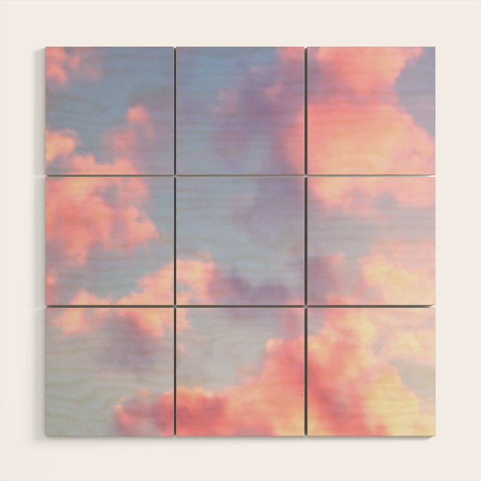Whimsical Sky Wood Wall Art Gallery Image 1