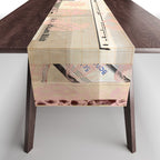 daydream rasterhausens grauburgunder milchbreiapplikation Table Runner Gallery Image 1