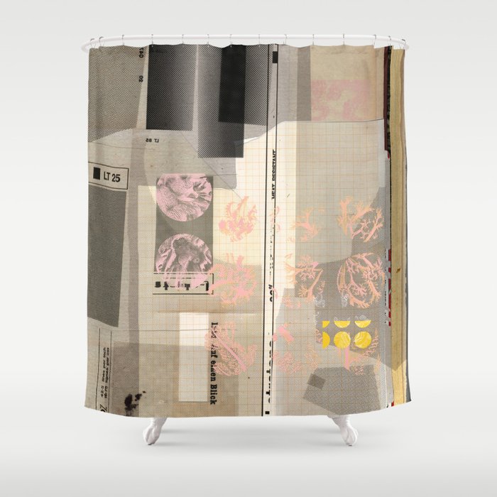 daydream rasterhausens grauburgunder milchbreiapplikation Shower Curtain Gallery Image 1