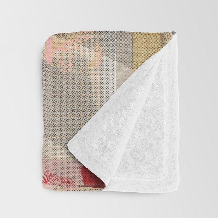 daydream rasterhausens grauburgunder milchbreiapplikation Throw Blanket Gallery Image 3