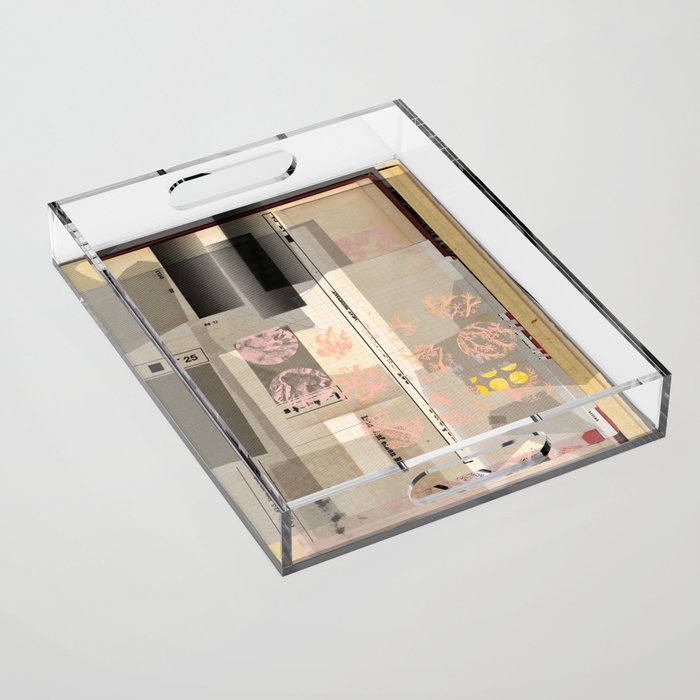 daydream rasterhausens grauburgunder milchbreiapplikation Acrylic Tray Gallery Image 1