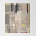 daydream rasterhausens grauburgunder milchbreiapplikation Throw Blanket Gallery Image 2