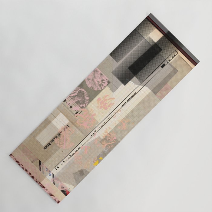 daydream rasterhausens grauburgunder milchbreiapplikation Yoga Mat Gallery Image 1