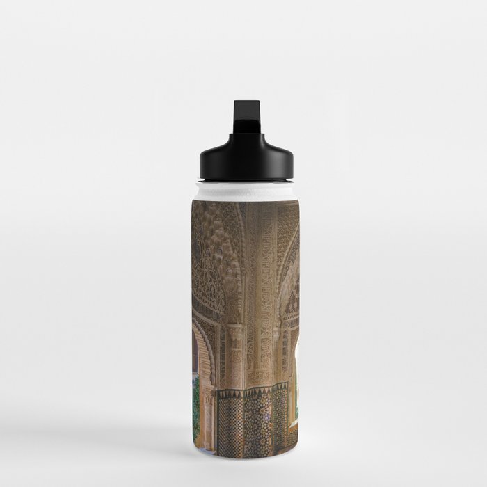 Lindaraja oriel. The Alhambra palace. Granada. Spain. Medium format, Film Water Bottle Gallery Image 3
