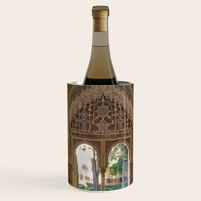 Lindaraja oriel. The Alhambra palace. Granada. Spain. Medium format, Film Wine Chiller Gallery Image 1