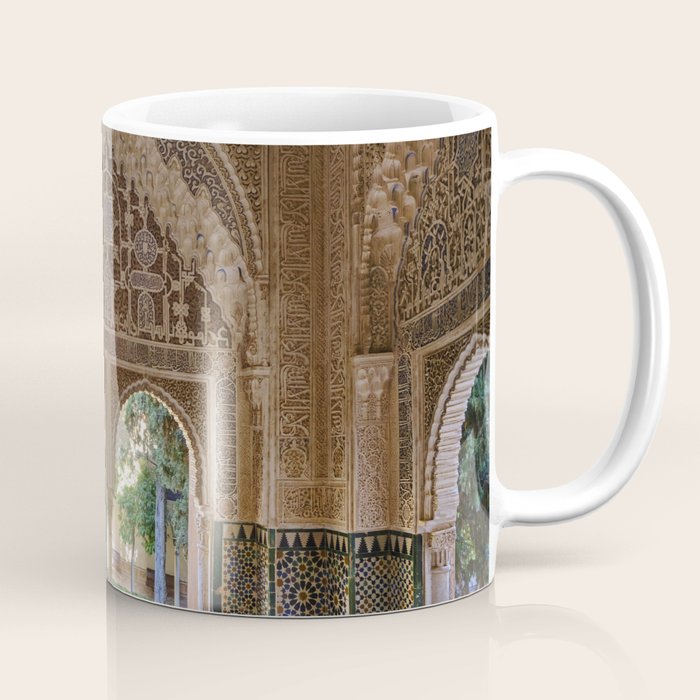 Lindaraja oriel. The Alhambra palace. Granada. Spain. Medium format, Film Coffee Mug Gallery Image 1