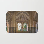 Lindaraja oriel. The Alhambra palace. Granada. Spain. Medium format, Film Bath Mat Gallery Image 1