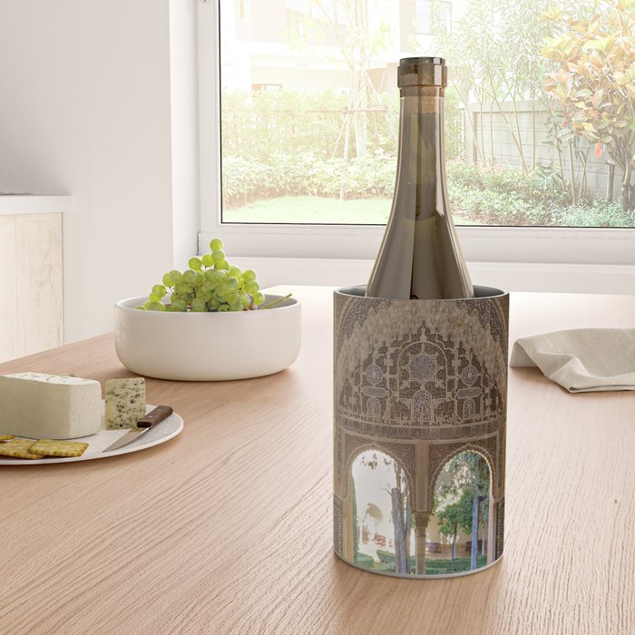 Lindaraja oriel. The Alhambra palace. Granada. Spain. Medium format, Film Wine Chiller Gallery Image 4