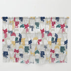 Happy llamas Christmas choir Wall Hanging Gallery Image 1