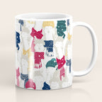 Happy llamas Christmas choir Coffee Mug Gallery Image 1