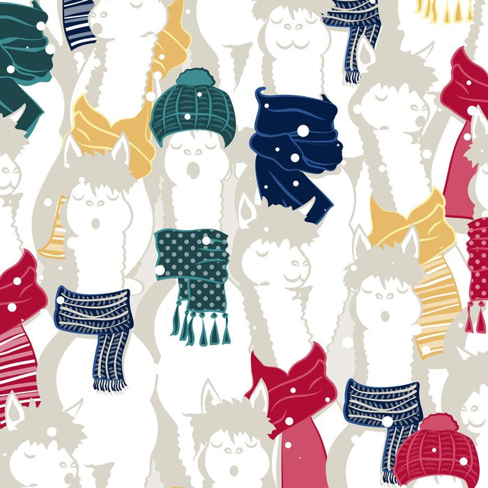 Happy llamas Christmas choir Coffee Mug Gallery Image 2