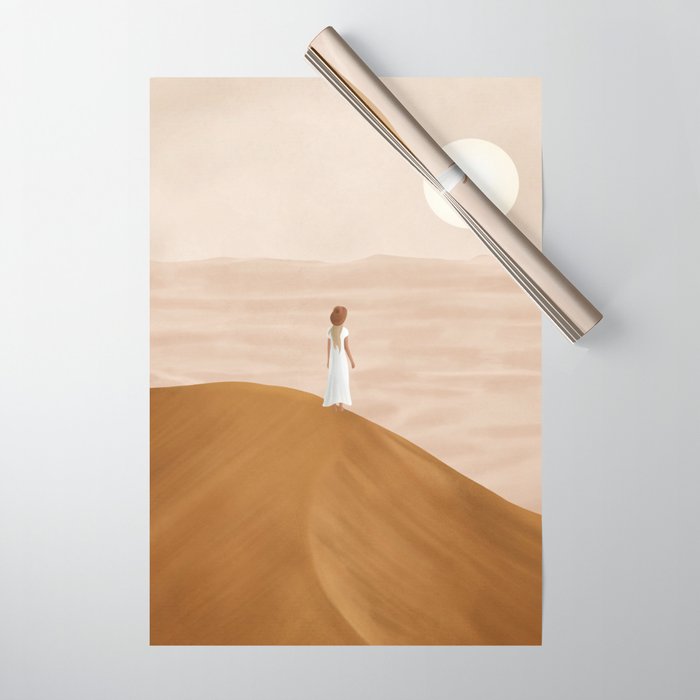 Endless Dunes Wrapping Paper Gallery Image 1