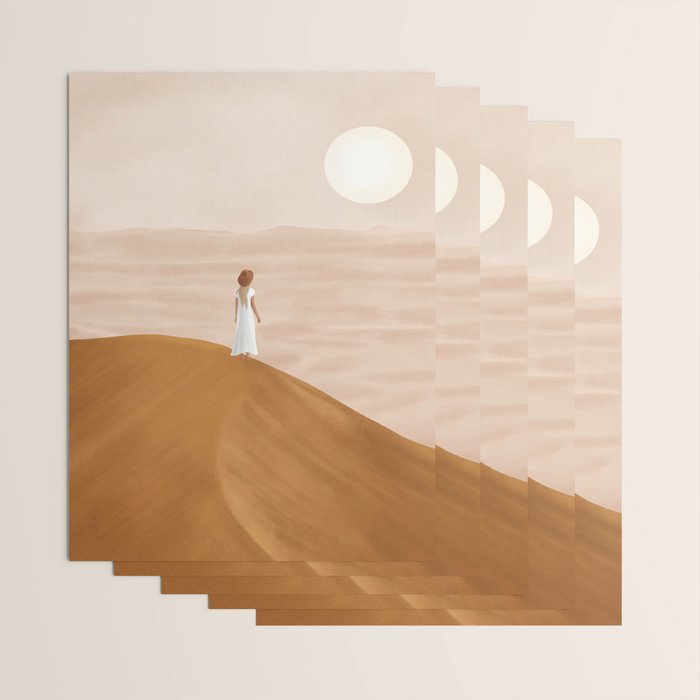 Endless Dunes Wrapping Paper Gallery Image 3
