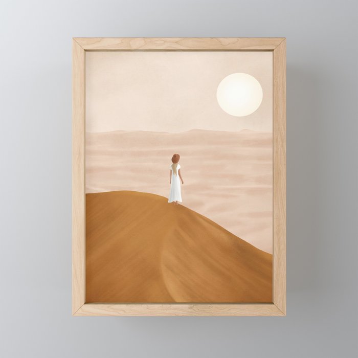 Endless Dunes Mini Art Print Gallery Image 1