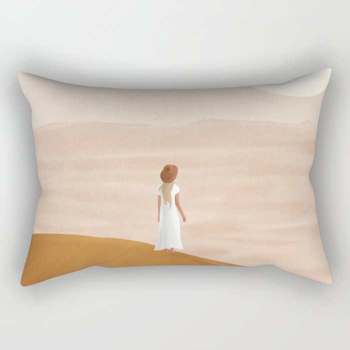 Endless Dunes Rectangular Pillow Gallery Image 2