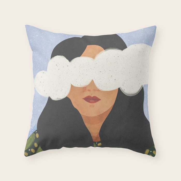 Silence Throw Pillow Gallery Image 6