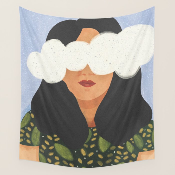 Silence Wall Tapestry Gallery Image 1