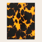 Yellow Amber Tortoiseshell Pattern Notebook Gallery Image 4
