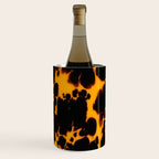Yellow Amber Tortoiseshell Pattern Wine Chiller Gallery Image 2