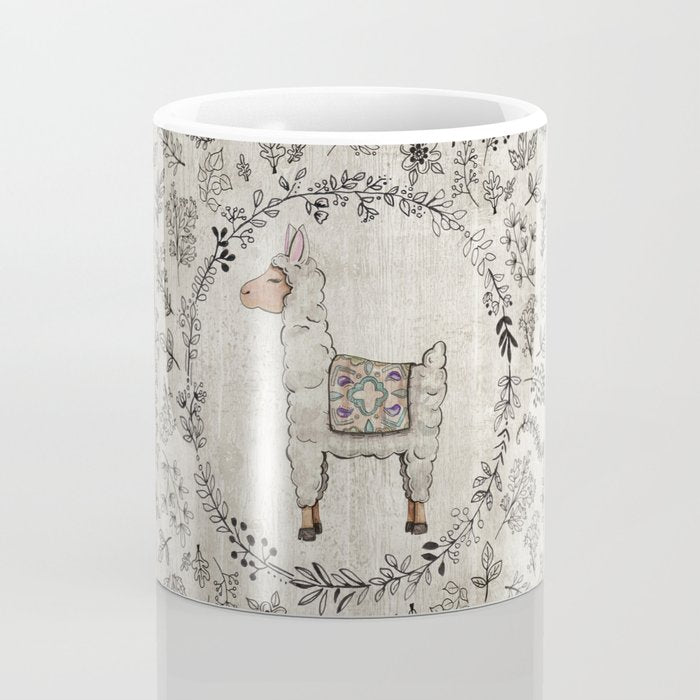 Lala Llama Coffee Mug Gallery Image 4