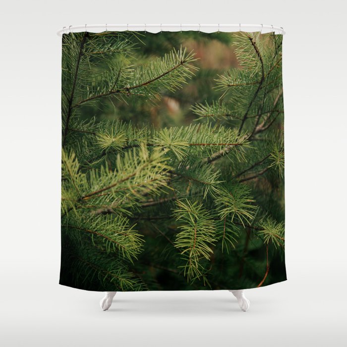 Pine Details Shower Curtain Gallery Image 1