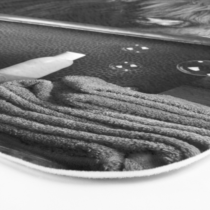 Highland Cow in the Tub Bath Mat Gallery Image 3