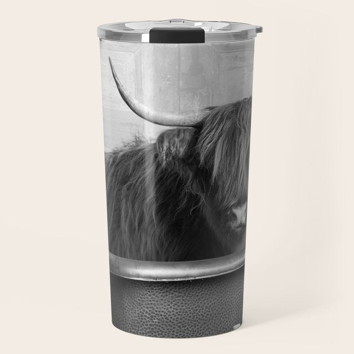 Highland Cow in the Tub Travel Mug Gallery Image 1