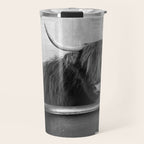 Highland Cow in the Tub Travel Mug Gallery Image 1