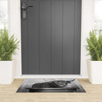 Highland Cow in the Tub Welcome Mat Gallery Image 3