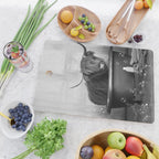 Highland Cow in the Tub Cutting Board Gallery Image 2