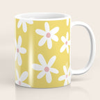 Daisies -- Yellow Coffee Mug Gallery Image 1