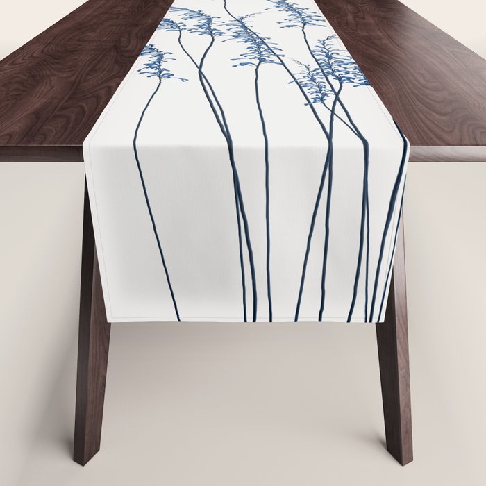 Blue flowers 2 Table Runner Gallery Image 1