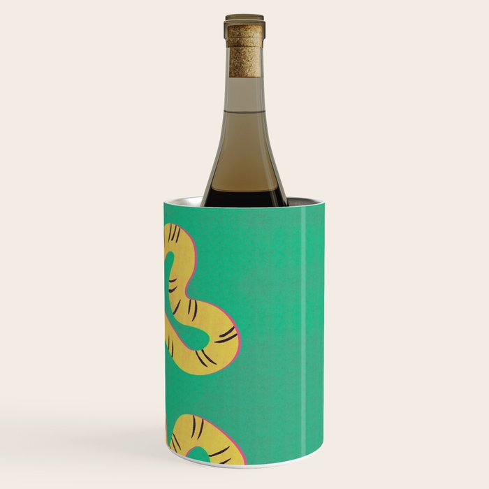 Playful Twisting Tiger Wine Chiller Gallery Image 3