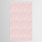 Tiger Stripes In Pink and Cream Tablecloth Gallery Image 2