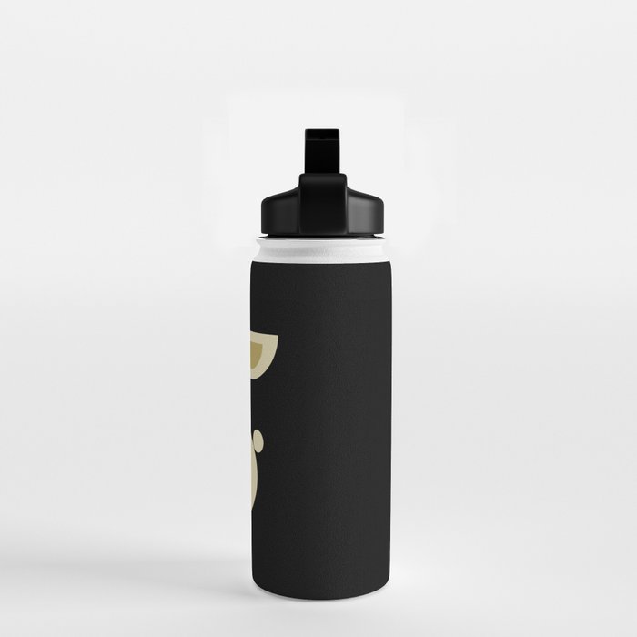 white rabbit modern Water Bottle Gallery Image 2