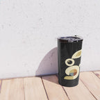 white rabbit modern Travel Mug Gallery Image 4