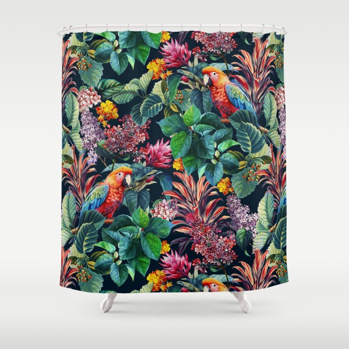 Tropical Serenade Shower Curtain Gallery Image 1