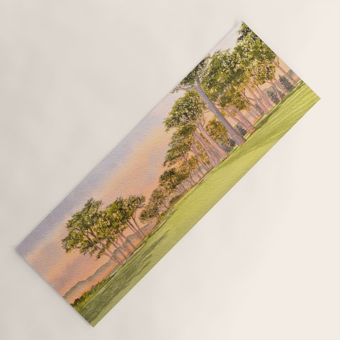 TPC Harding Park Golf Course 16th Hole Yoga Mat Gallery Image 1