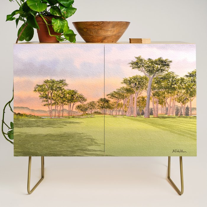 TPC Harding Park Golf Course 16th Hole Credenza Gallery Image 1