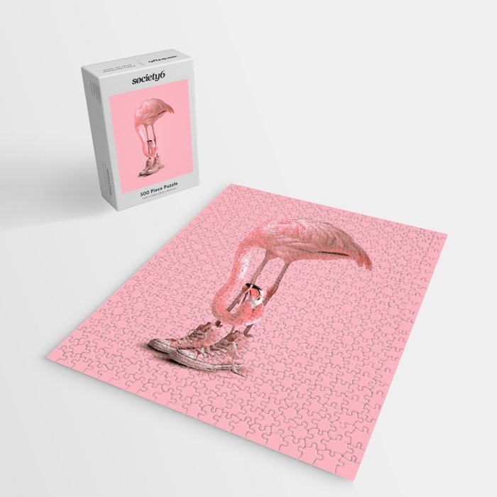 Sneaker Flamingo 2.0 Jigsaw Puzzle Gallery Image 2