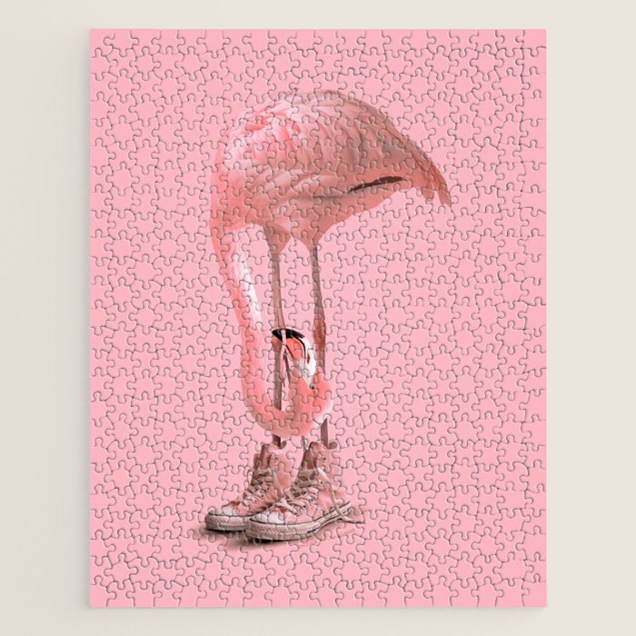 Sneaker Flamingo 2.0 Jigsaw Puzzle Gallery Image 1