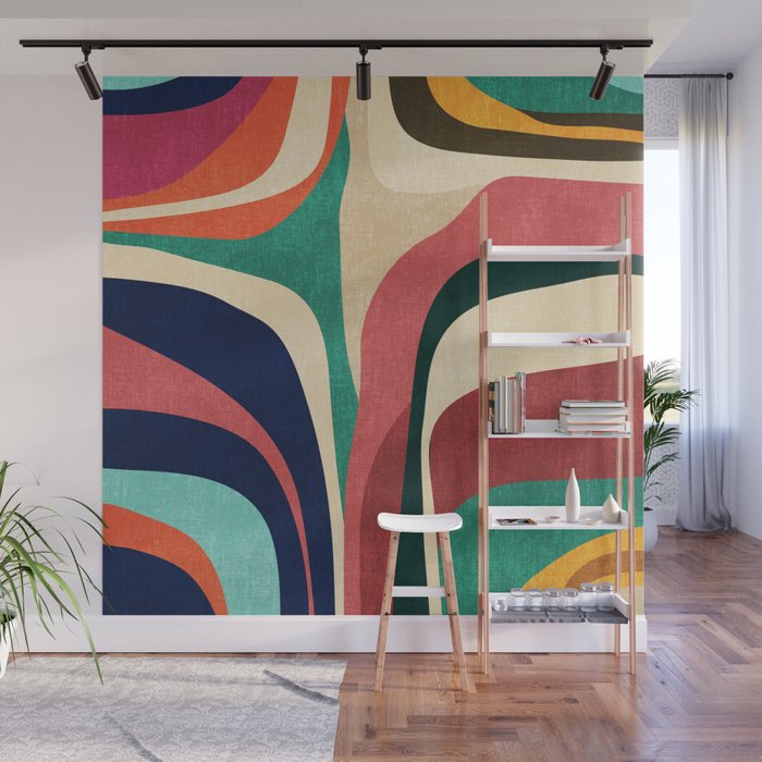 Impossible contour map Wall Mural Gallery Image 1