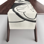 Line Art Oranges 1 Table Runner Gallery Image 1